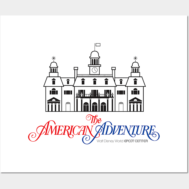 The American Adventure Wall Art by BurningSettlersCabin